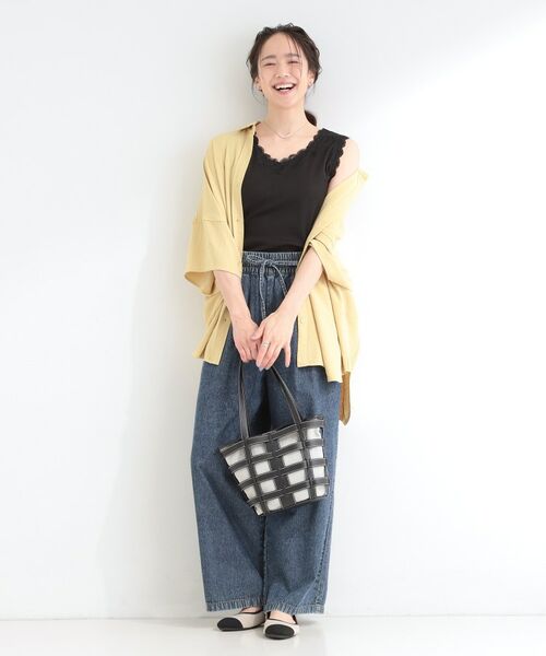 SHOO・LA・RUE / シューラルー キャミソール・チューブトップ | 前後2WAYネック レースデザインタンクトップ | 詳細10