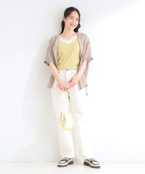 SHOO・LA・RUE / シューラルー キャミソール・チューブトップ | 前後2WAYネック レースデザインタンクトップ | 詳細17