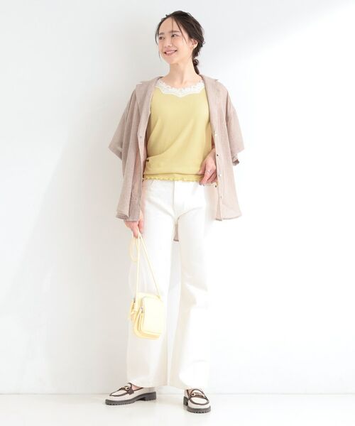 SHOO・LA・RUE / シューラルー キャミソール・チューブトップ | 前後2WAYネック レースデザインタンクトップ | 詳細20