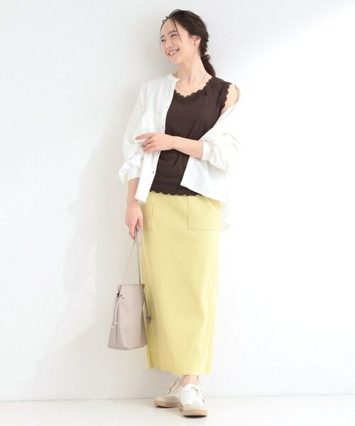 SHOO・LA・RUE / シューラルー キャミソール・チューブトップ | 前後2WAYネック レースデザインタンクトップ | 詳細24