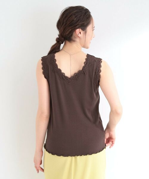 SHOO・LA・RUE / シューラルー キャミソール・チューブトップ | 前後2WAYネック レースデザインタンクトップ | 詳細27