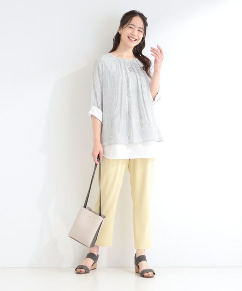 SHOO・LA・RUE / シューラルー カットソー | スラブレイヤードトップス | 詳細15