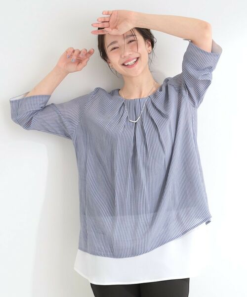 SHOO・LA・RUE / シューラルー カットソー | スラブレイヤードトップス | 詳細18