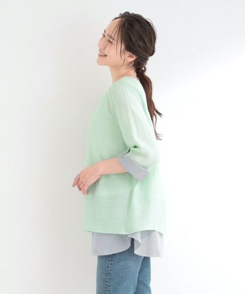 SHOO・LA・RUE / シューラルー カットソー | スラブレイヤードトップス | 詳細2