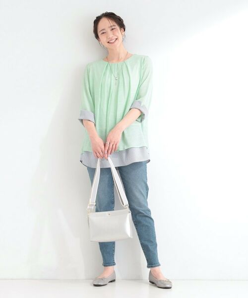 SHOO・LA・RUE / シューラルー カットソー | スラブレイヤードトップス | 詳細3