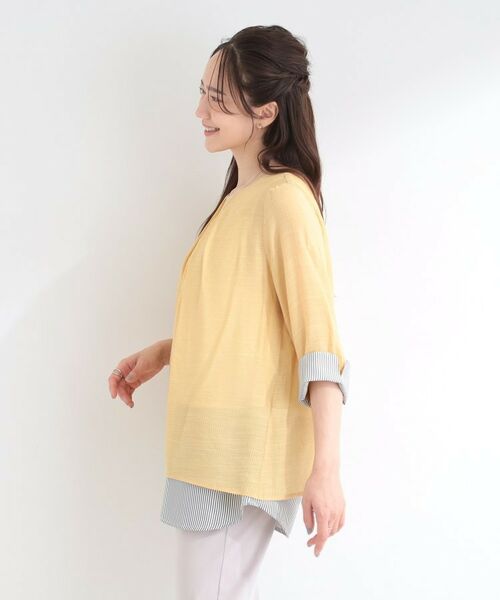 SHOO・LA・RUE / シューラルー カットソー | スラブレイヤードトップス | 詳細6