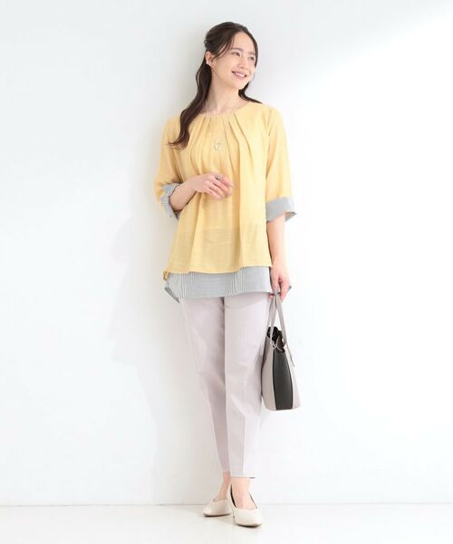 SHOO・LA・RUE / シューラルー カットソー | スラブレイヤードトップス | 詳細7