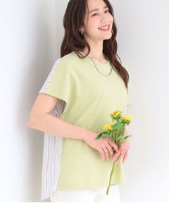 SHOO・LA・RUE / シューラルー カットソー | 前後切り替えフロントタックスムースTシャツ