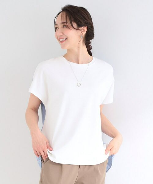 SHOO・LA・RUE / シューラルー カットソー | 前後切り替えフロントタックスムースTシャツ | 詳細13