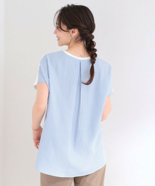 SHOO・LA・RUE / シューラルー カットソー | 前後切り替えフロントタックスムースTシャツ | 詳細14