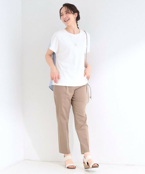 SHOO・LA・RUE / シューラルー カットソー | 前後切り替えフロントタックスムースTシャツ | 詳細15