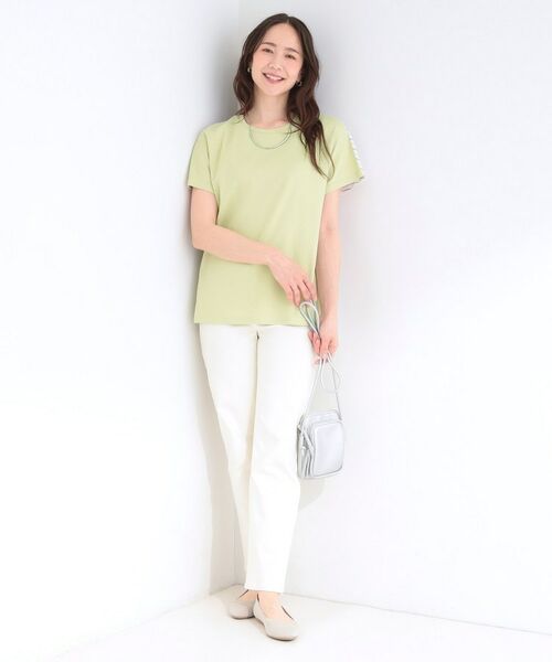 SHOO・LA・RUE / シューラルー カットソー | 前後切り替えフロントタックスムースTシャツ | 詳細19