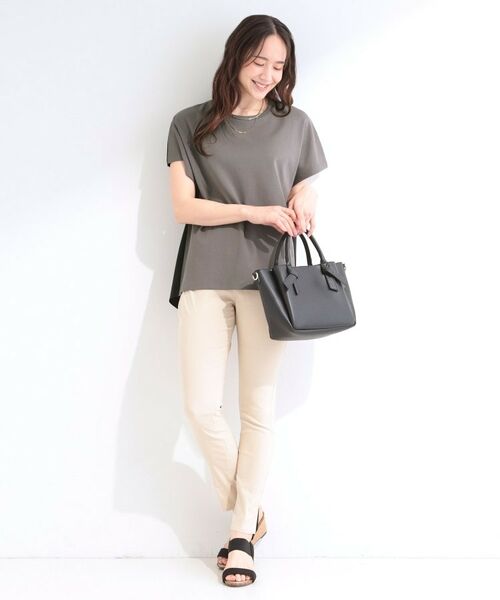 SHOO・LA・RUE / シューラルー カットソー | 前後切り替えフロントタックスムースTシャツ | 詳細3