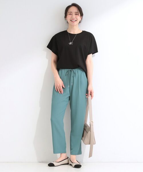 SHOO・LA・RUE / シューラルー カットソー | 前後切り替えフロントタックスムースTシャツ | 詳細7