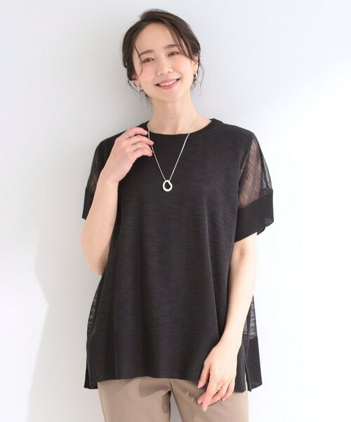 SHOO・LA・RUE / シューラルー その他トップス | 【2点セット】シアースラブニット＆タンクトップセット | 詳細5