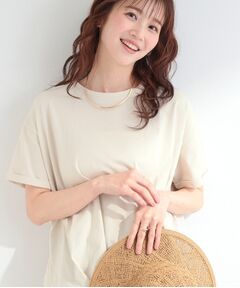 SHOO・LA・RUE / シューラルー Tシャツ | 【SHOO ICE】インしてる風 フロントタックデザインTシャツ