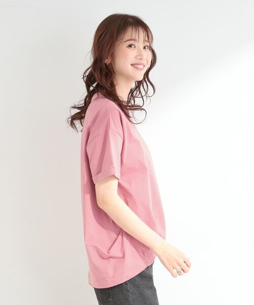 SHOO・LA・RUE / シューラルー Tシャツ | 【SHOO ICE】インしてる風 フロントタックデザインTシャツ | 詳細14