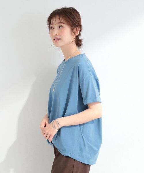 SHOO・LA・RUE / シューラルー Tシャツ | 【SHOO ICE】インしてる風 フロントタックデザインTシャツ | 詳細18