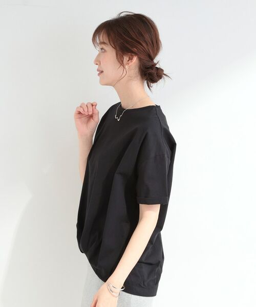 SHOO・LA・RUE / シューラルー Tシャツ | 【SHOO ICE】インしてる風 フロントタックデザインTシャツ | 詳細2