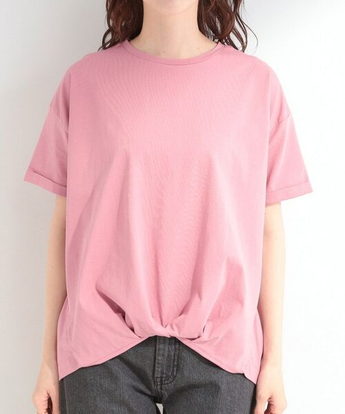 SHOO・LA・RUE / シューラルー Tシャツ | 【SHOO ICE】インしてる風 フロントタックデザインTシャツ | 詳細25