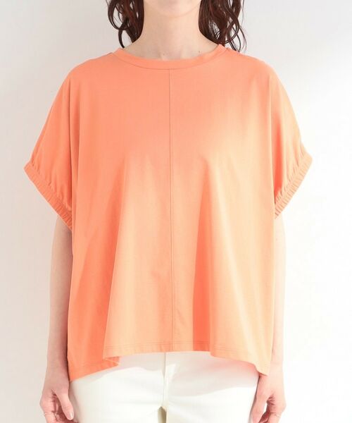 SHOO・LA・RUE / シューラルー Tシャツ | 【SHOO ICEプラス】袖ギャザードルマンTシャツ | 詳細17