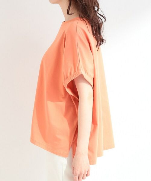 SHOO・LA・RUE / シューラルー Tシャツ | 【SHOO ICEプラス】袖ギャザードルマンTシャツ | 詳細18