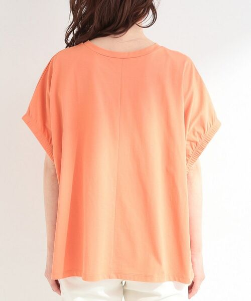 SHOO・LA・RUE / シューラルー Tシャツ | 【SHOO ICEプラス】袖ギャザードルマンTシャツ | 詳細19