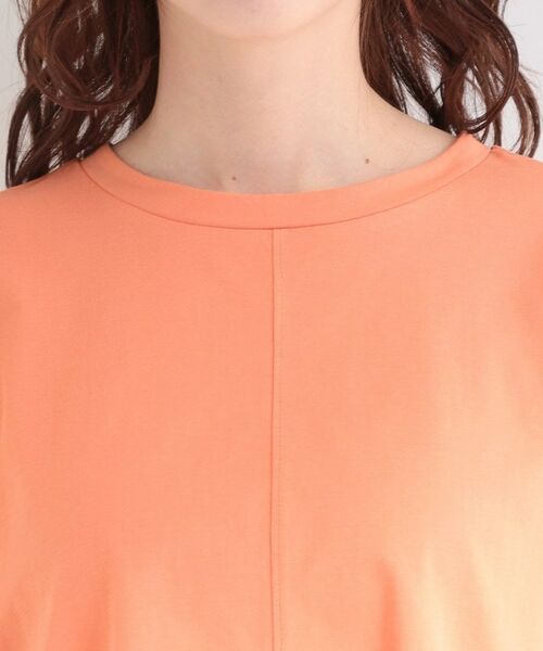 SHOO・LA・RUE / シューラルー Tシャツ | 【SHOO ICEプラス】袖ギャザードルマンTシャツ | 詳細20