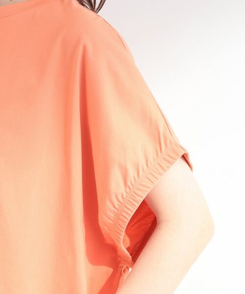 SHOO・LA・RUE / シューラルー Tシャツ | 【SHOO ICEプラス】袖ギャザードルマンTシャツ | 詳細21