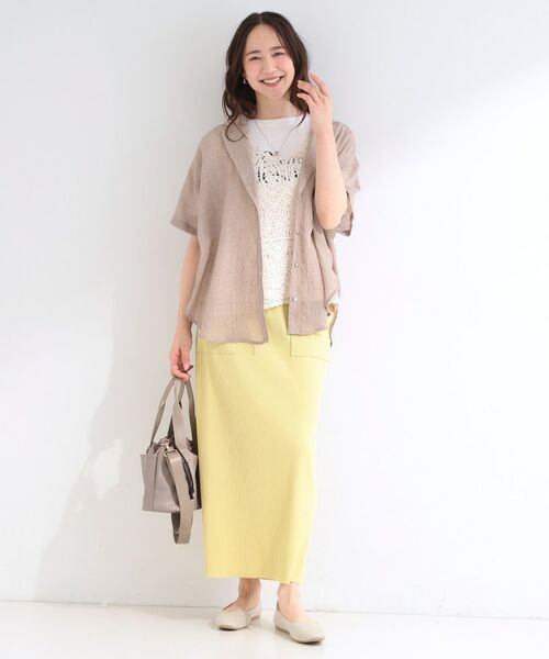 SHOO・LA・RUE / シューラルー その他トップス | 【2点セット】クロシェベスト+ロゴTシャツ | 詳細16