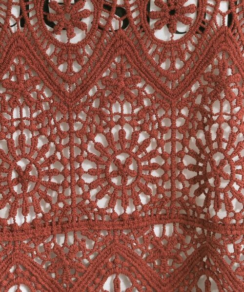 SHOO・LA・RUE / シューラルー その他トップス | 【2点セット】クロシェベスト+ロゴTシャツ | 詳細21