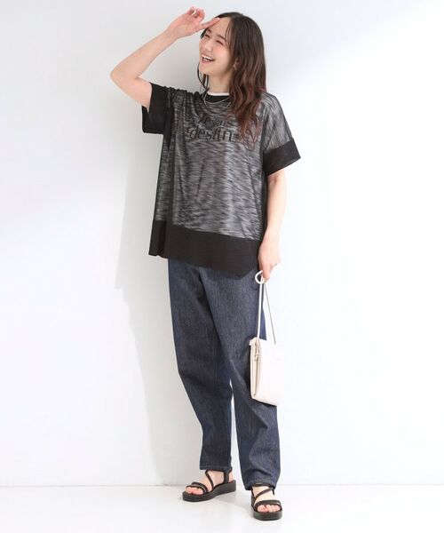 SHOO・LA・RUE / シューラルー その他トップス | 【2点セット】クロシェベスト+ロゴTシャツ | 詳細6