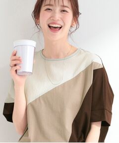 SHOO・LA・RUE / シューラルー カットソー | ななめ3段切り替えドルマンプルオーバー