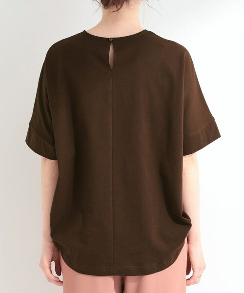 SHOO・LA・RUE / シューラルー カットソー | ななめ3段切り替えドルマンプルオーバー | 詳細15