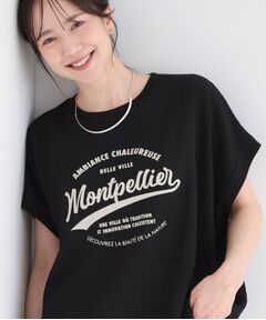 SHOO・LA・RUE / シューラルー カットソー | ポコポコ調 楊柳プリント・ボーダーアソートTシャツ