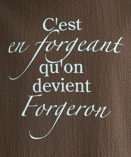 SHOO・LA・RUE / シューラルー カットソー | ポコポコ調 楊柳プリント・ボーダーアソートTシャツ | 詳細12