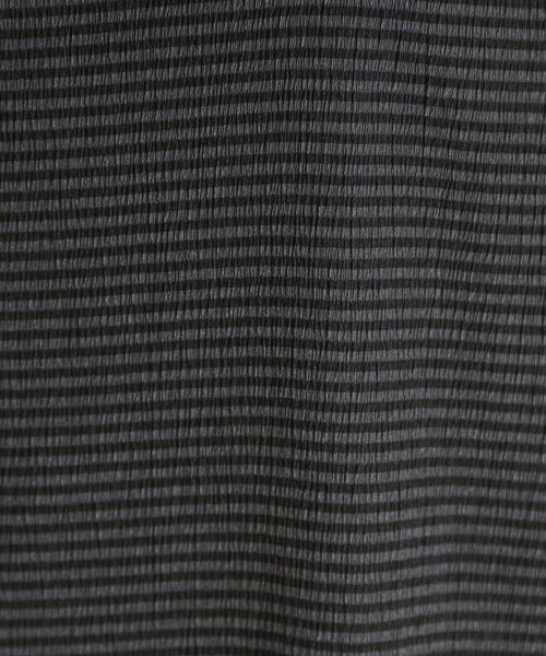 SHOO・LA・RUE / シューラルー カットソー | ポコポコ調 楊柳プリント・ボーダーアソートTシャツ | 詳細24