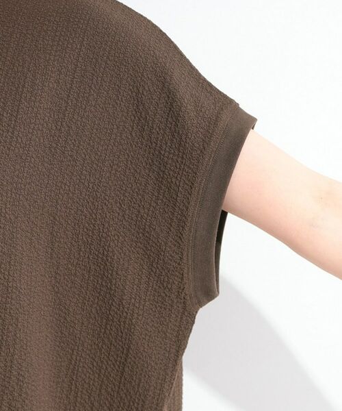 SHOO・LA・RUE / シューラルー カットソー | ポコポコ調 楊柳プリント・ボーダーアソートTシャツ | 詳細29