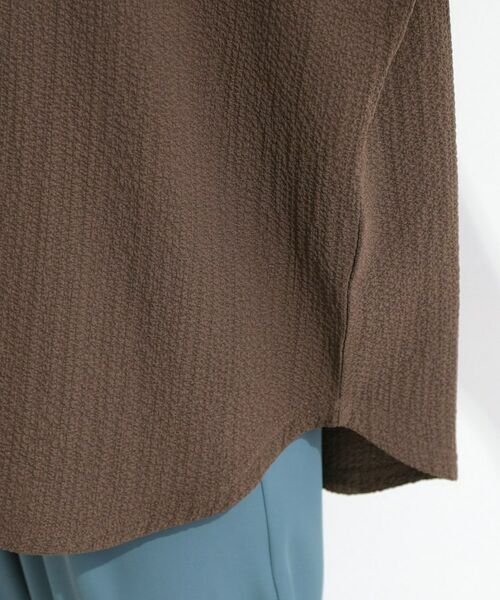 SHOO・LA・RUE / シューラルー カットソー | ポコポコ調 楊柳プリント・ボーダーアソートTシャツ | 詳細30