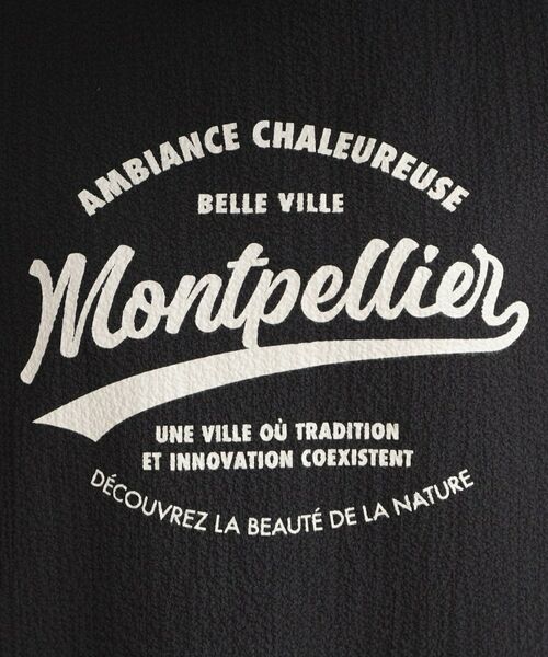 SHOO・LA・RUE / シューラルー カットソー | ポコポコ調 楊柳プリント・ボーダーアソートTシャツ | 詳細8