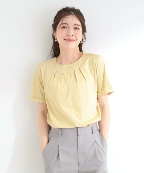 SHOO・LA・RUE / シューラルー シャツ・ブラウス | 【多機能】メタルボタンタックブラウス | 詳細5