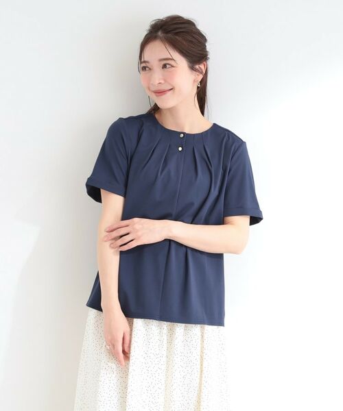 SHOO・LA・RUE / シューラルー シャツ・ブラウス | 【多機能】メタルボタンタックブラウス | 詳細9