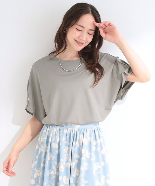 SHOO・LA・RUE / シューラルー カットソー | 【多機能】ドルマンフェイクパール付きトップス | 詳細5