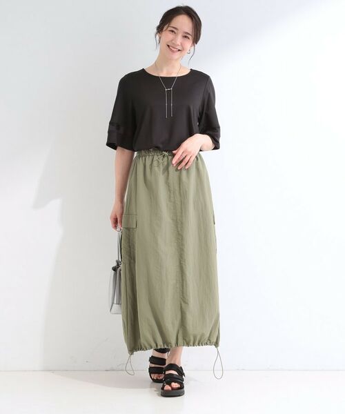 SHOO・LA・RUE / シューラルー カットソー | 【多機能】袖シアー切り替えトップス | 詳細11