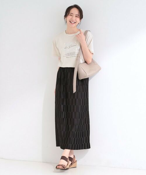 SHOO・LA・RUE / シューラルー カットソー | 【SHOO ICE】袖チュールレイヤード プリントアソートTシャツ | 詳細11