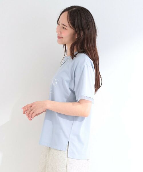 SHOO・LA・RUE / シューラルー カットソー | 【SHOO ICE】袖チュールレイヤード プリントアソートTシャツ | 詳細14