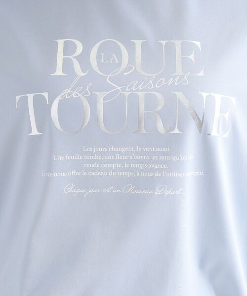 SHOO・LA・RUE / シューラルー カットソー | 【SHOO ICE】袖チュールレイヤード プリントアソートTシャツ | 詳細16