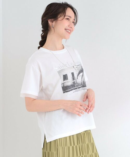 SHOO・LA・RUE / シューラルー カットソー | 【SHOO ICE】袖チュールレイヤード プリントアソートTシャツ | 詳細18