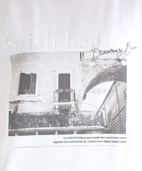 SHOO・LA・RUE / シューラルー カットソー | 【SHOO ICE】袖チュールレイヤード プリントアソートTシャツ | 詳細20