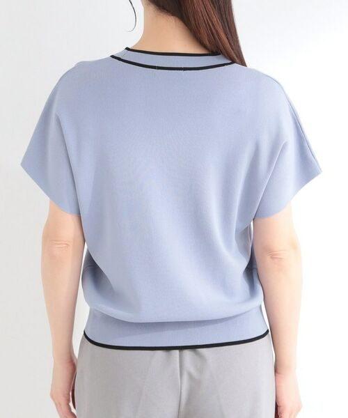 SHOO・LA・RUE / シューラルー ニット・セーター | 【お家で洗える】 さらっとボウタイ半袖ニット | 詳細19